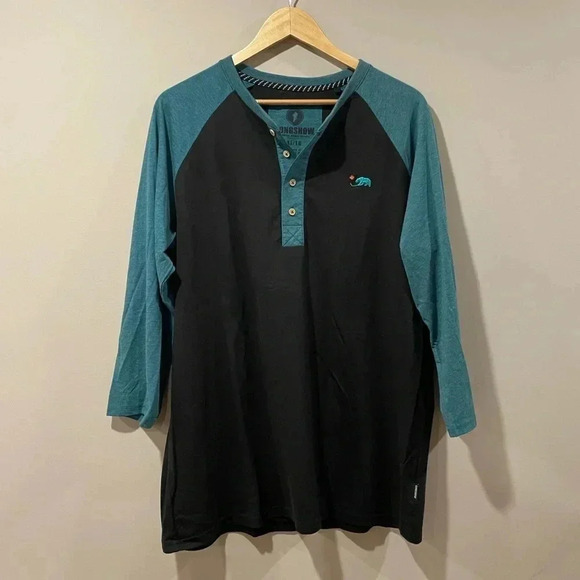 GongShow Hockey Republic Three Quarter  Shirt - Picture 1 of 7
